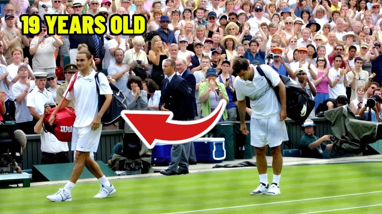 How 19-Year Old Roger Federer Dethroned THE KING OF WIMBLEDON in 2001