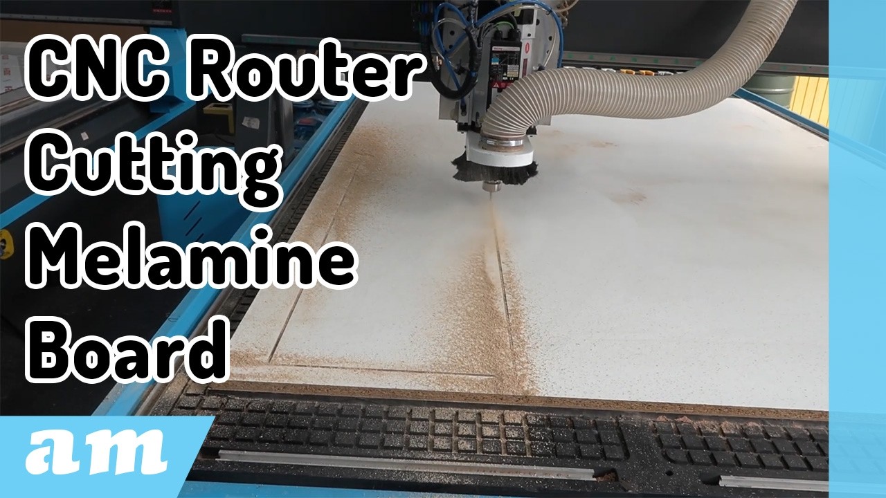 CNC Router Cutting Melamine Board without Chipping, Tips and Tricks