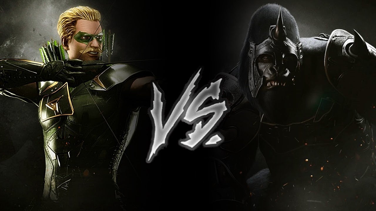 Injustice 2 - Green Arrow Vs. Gorilla Grodd (VERY HARD)