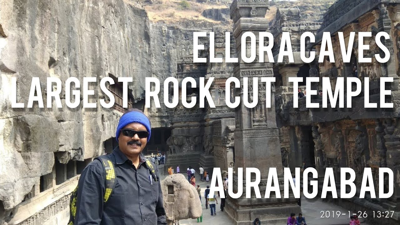 Ellora caves # Largest Rock Cut Temple # Cave 16 # Kailasha Temple