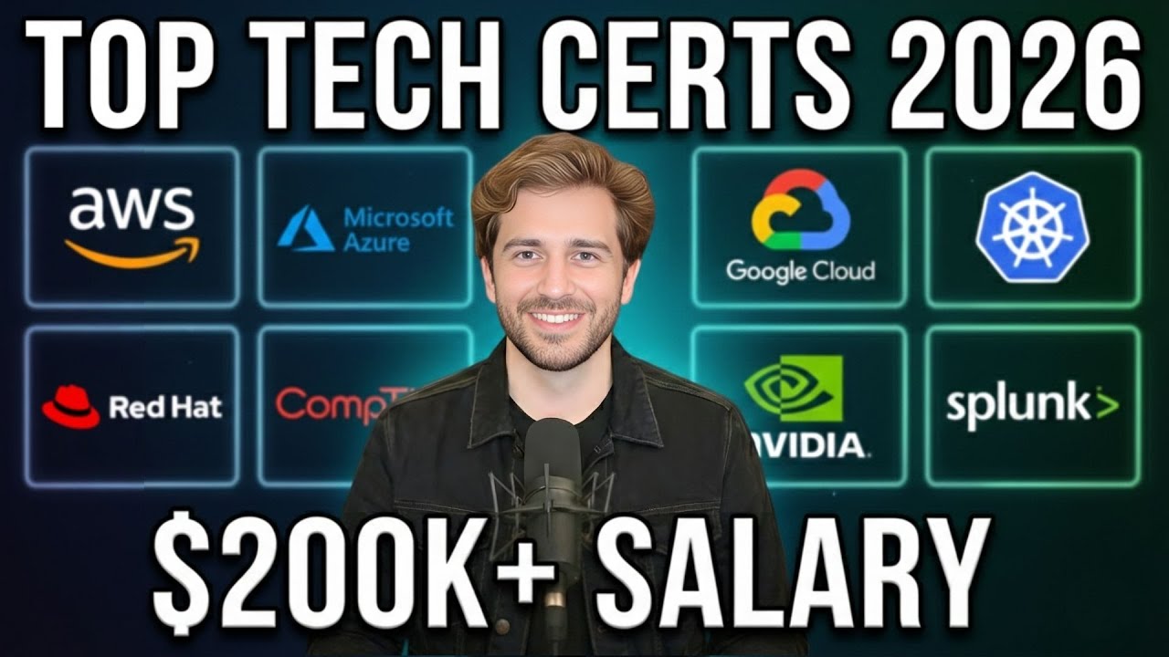 Top 10 High Paying Tech Certifications for 2026 (That Are Actually Worth It)
