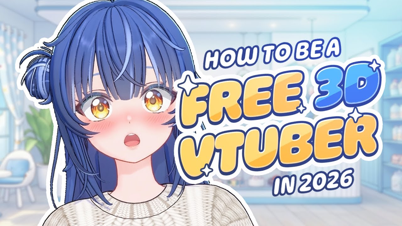 FREE 3D VTUBER SOFTWARE: How to Become a FREE 3D VTUBER (2026)