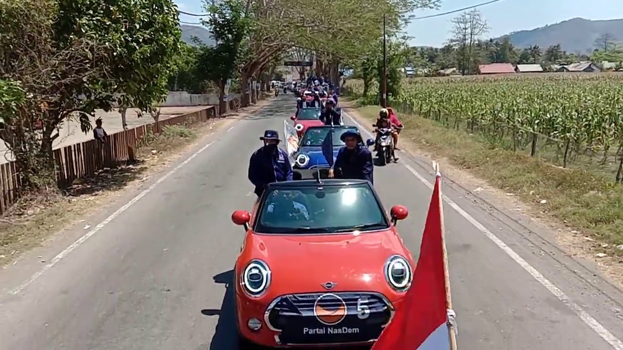 KONVOI AKJ SYAH GEMPARKAN WARGA