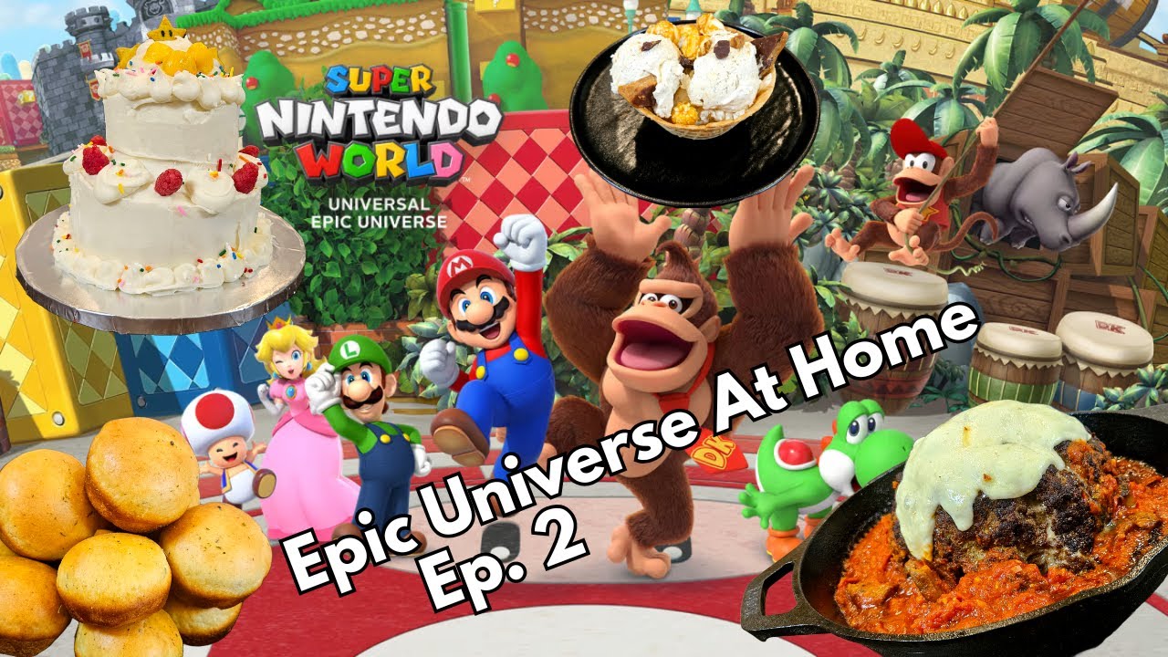 Bringing Super Nintendo World to My Kitchen! | Epic Universe Ep. 2