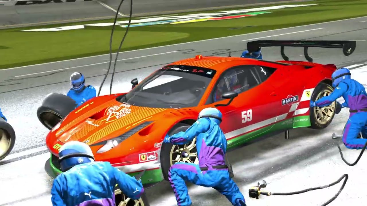 Ferrari 458 Italia GT3 '13 730pp at Daytona International Speedway