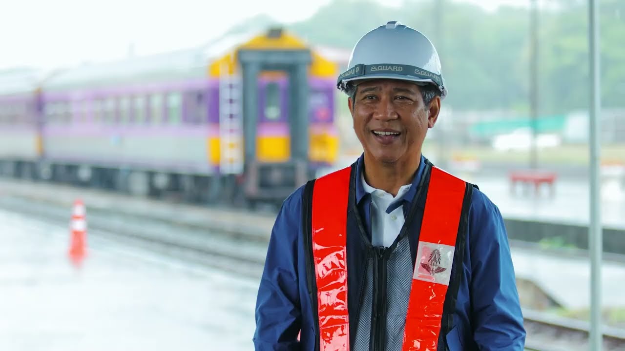 โครงการก่อสร้างทางรถไฟ สายเด่นชัย เชียงราย เชียงของ Ep 3