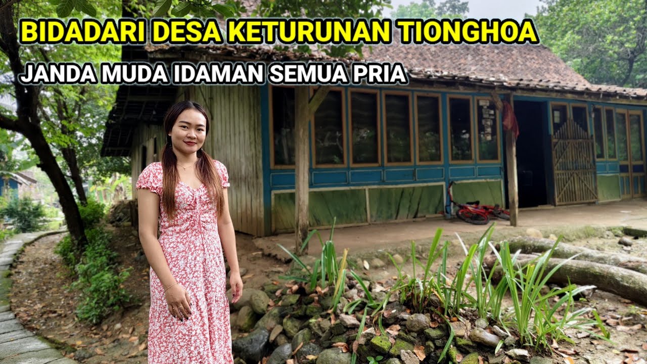 NGINTIP JANDA DESA CANTIK KETURUNAN TIONGHOA DI RUMAH KUNO KAMPUNG TERPENCIL