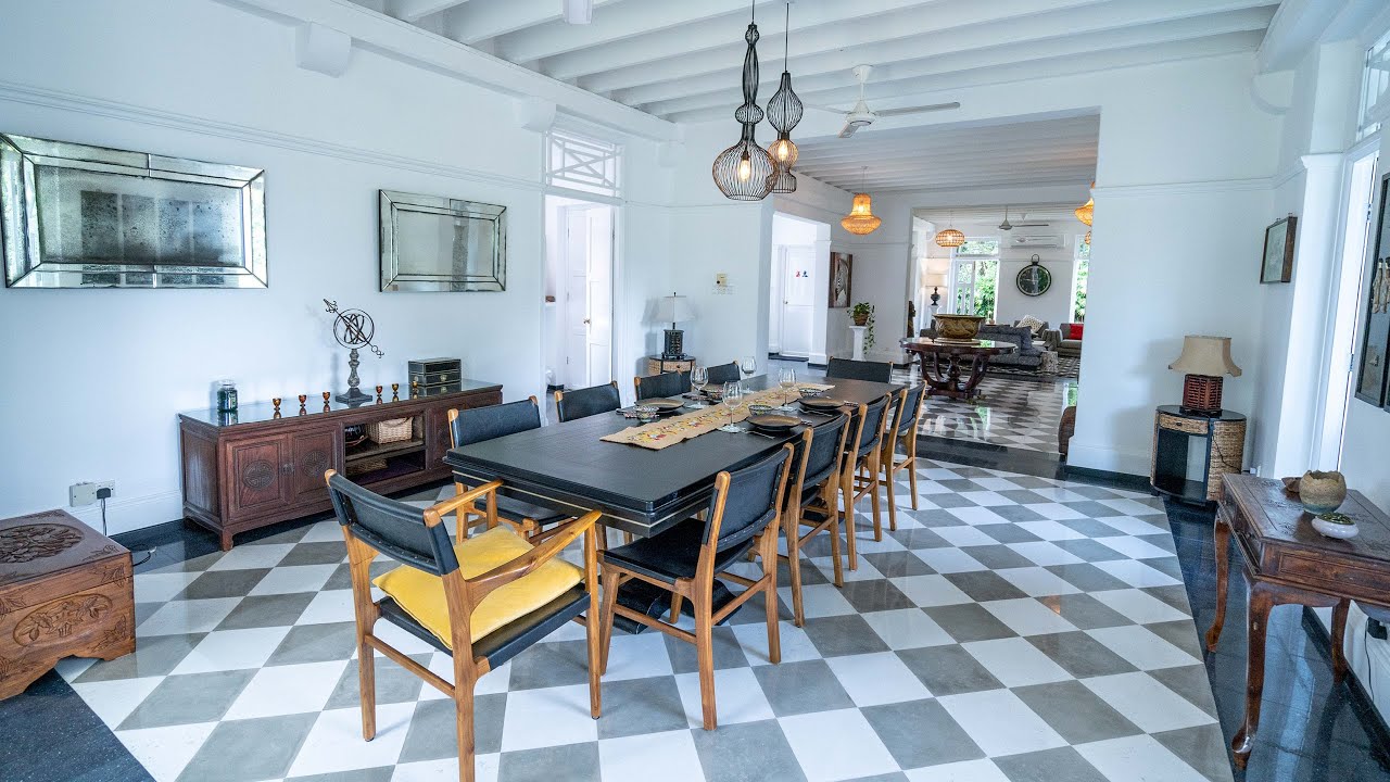 Colonial Heritage House located in central Singapore