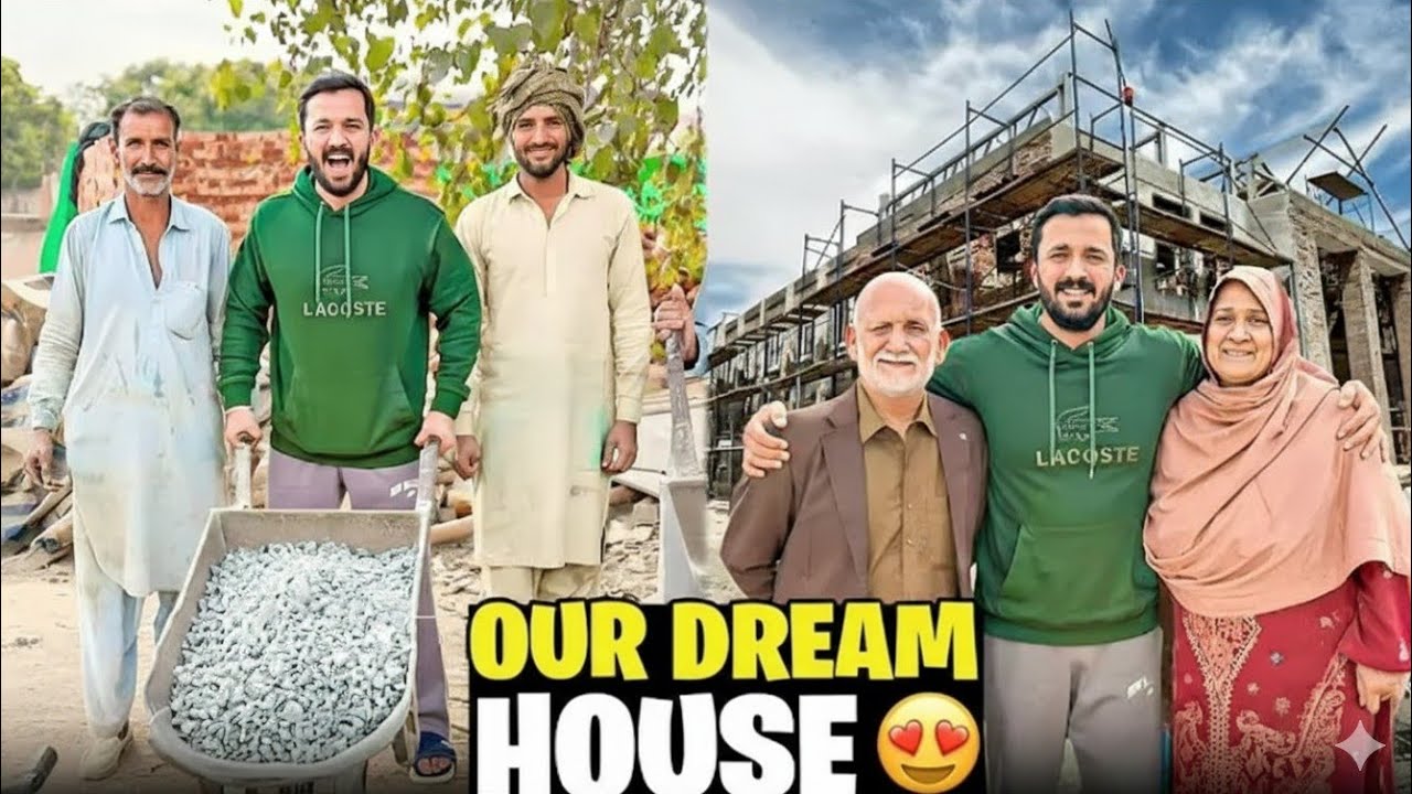 Allhumdulillah Dream House ka First Lentor Done🙏🏻Amma Baba gone emotional😭
