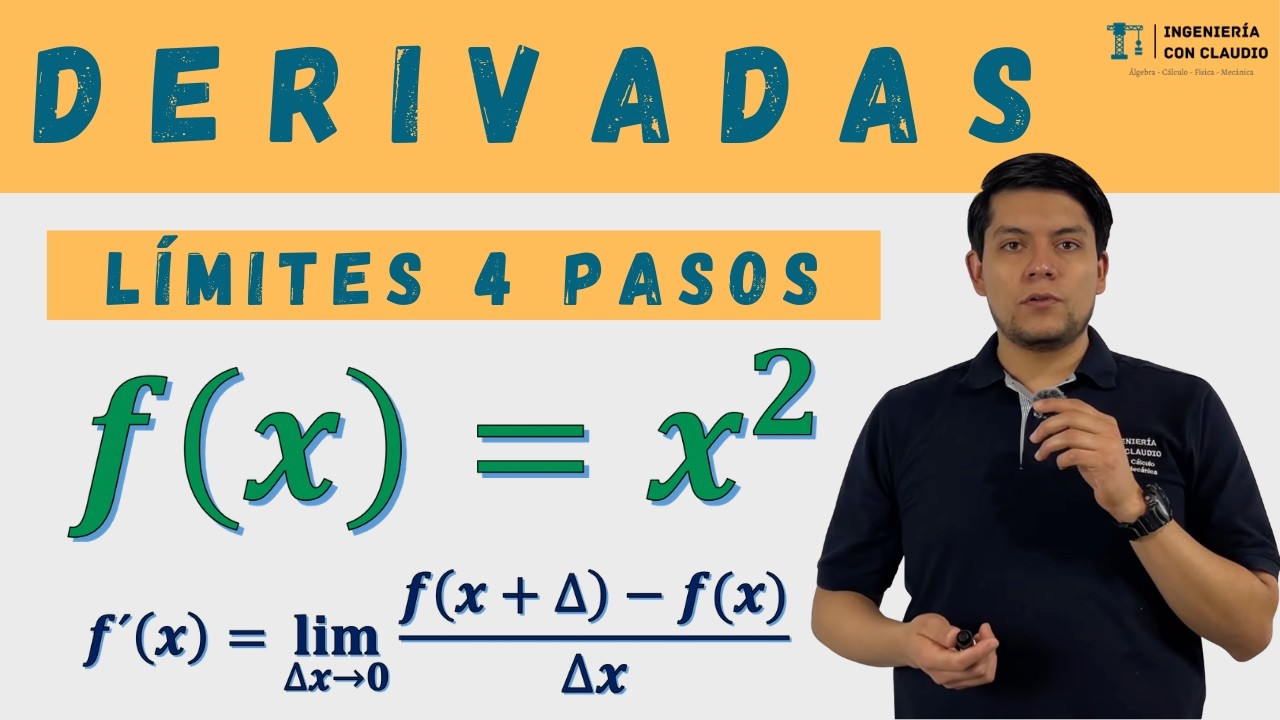 Cómo Calcular una Derivada Usando Límites | Método de los 4 Pasos