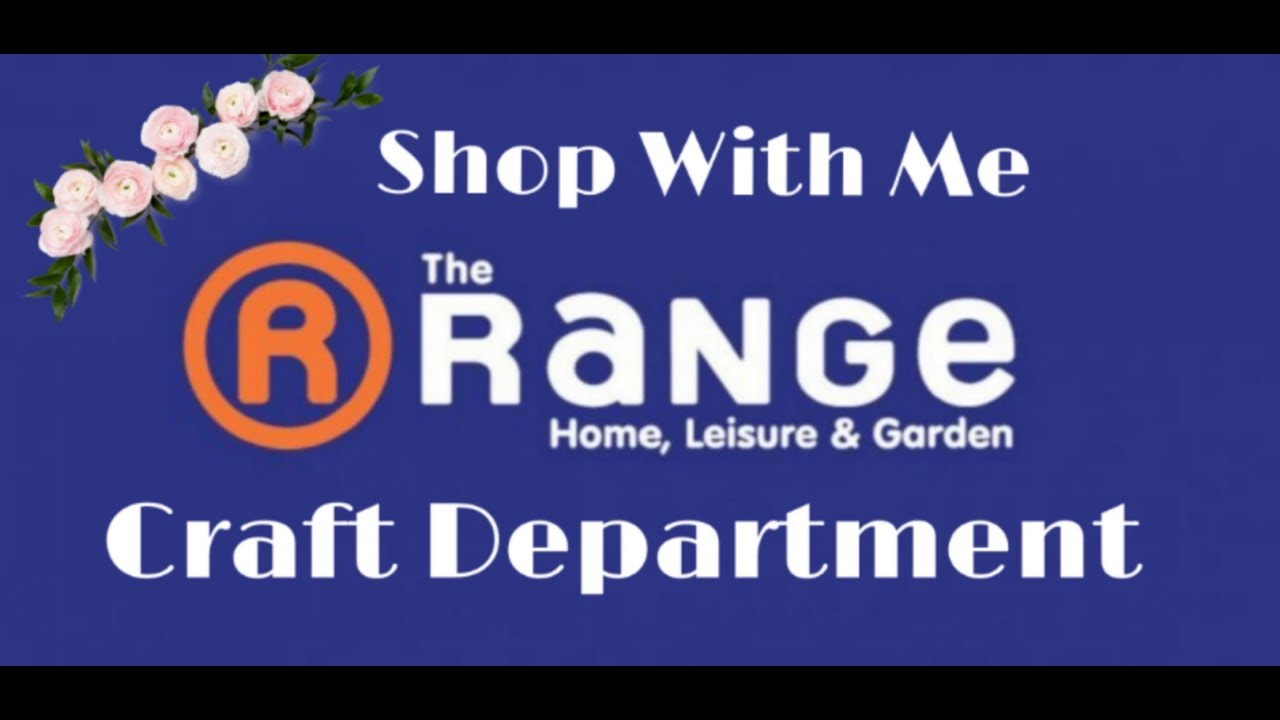 Shop with Me - The Range Craft Department - Craft Supplies