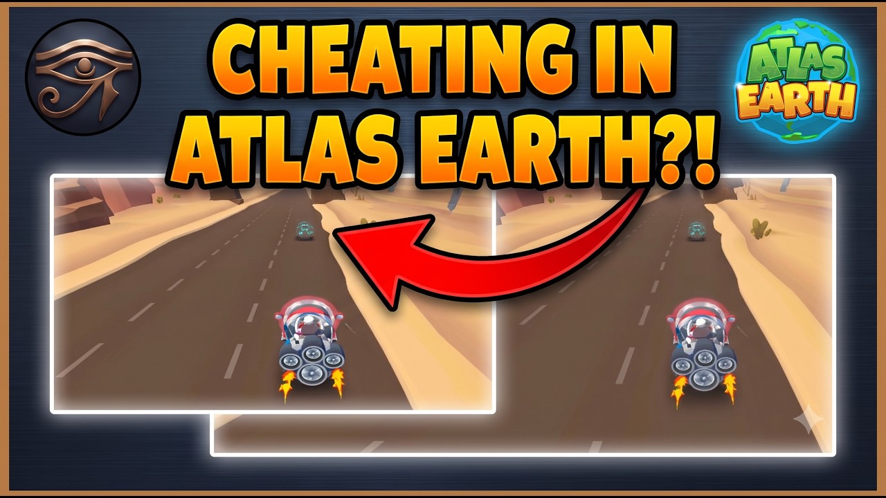 В мини-играх Atlas Earth люди жульничают? Я транслировал событие, чтобы это выяснить.