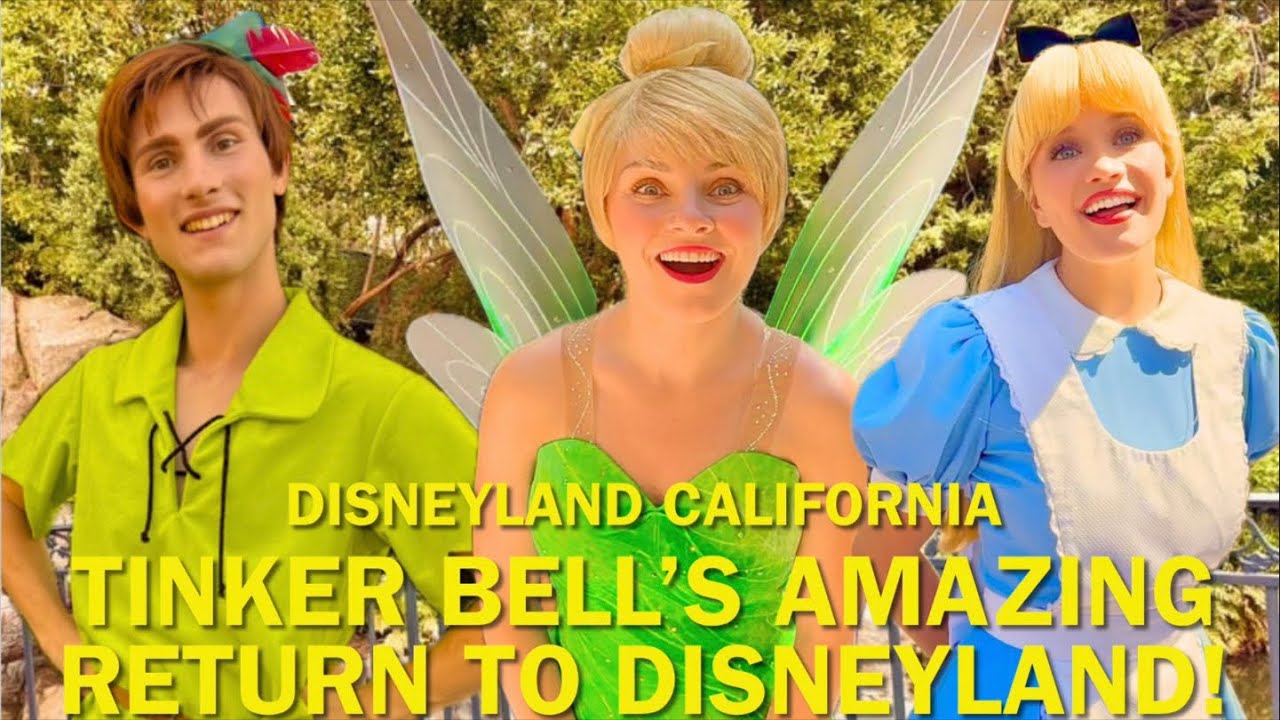 Tinker Bell Makes An AMAZING Return to Disneyland, Featuring Peter Pan, Alice & Mad Hatter! #disney