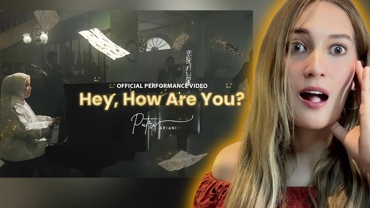 Reaction to Putri Ariani | “Hey, How Are You” | this girl is next level! 🤯