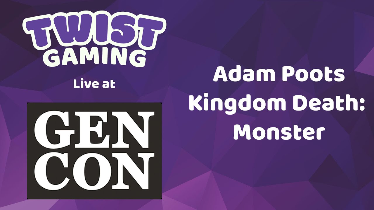 Kingdom Death: Monster - Adam Poots Interview - Live From Gen Con 2019