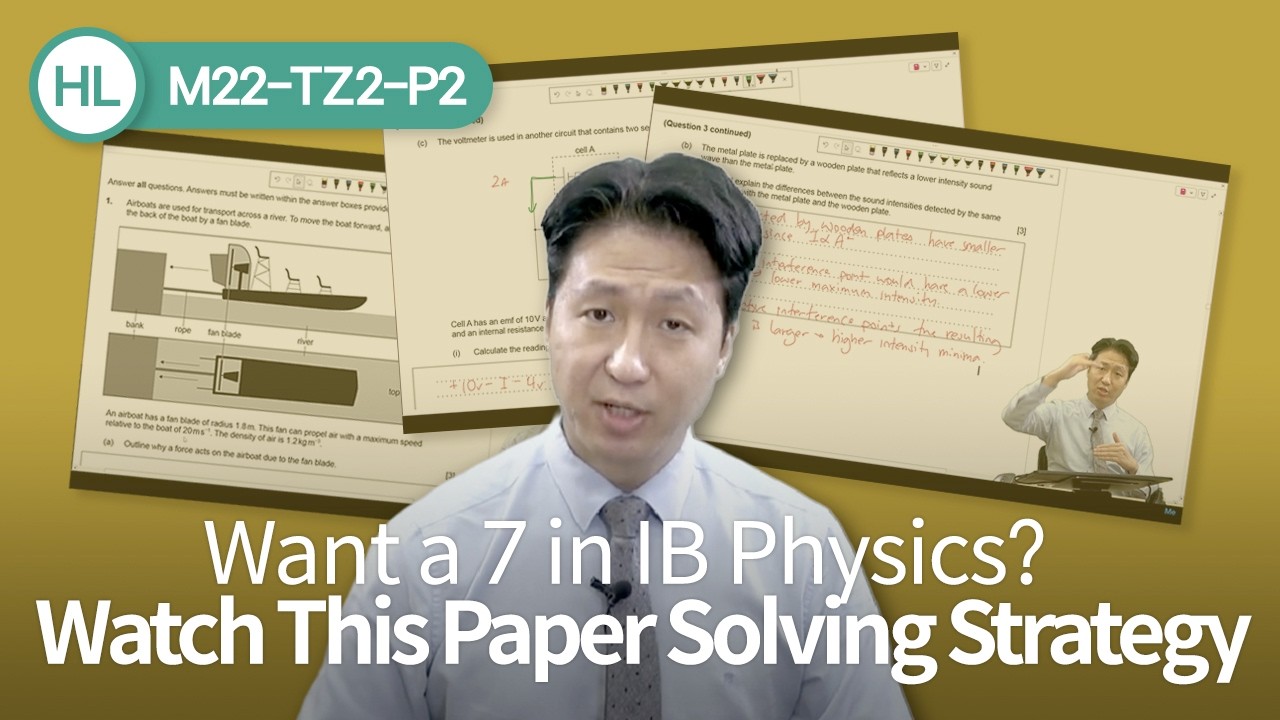 IB Physics HL Past Paper Explained (M22-TZ2-P2)
