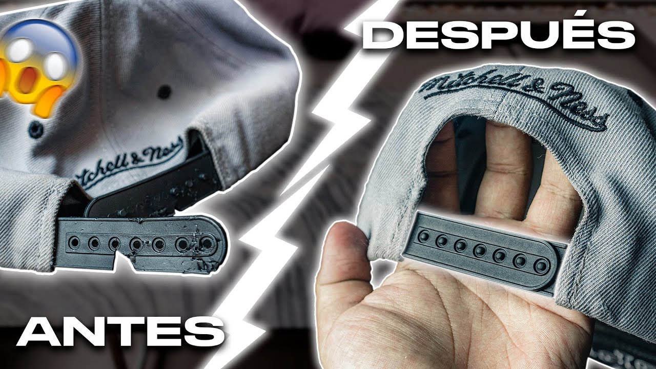 COMO REEMPLAZAR EL BROCHE ROTO DE UNA GORRA 😎