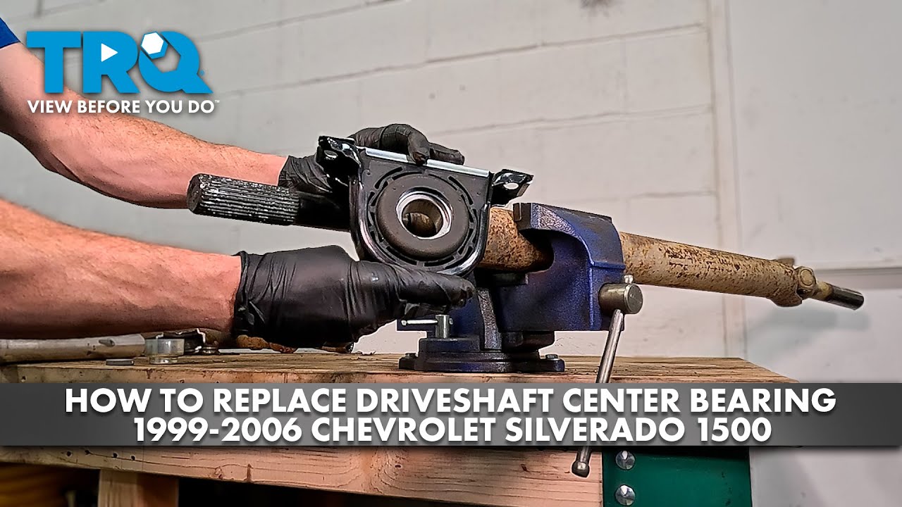Как заменить центральный подшипник карданного вала на Chevrolet Silverado 1500 1999-2006 гг.