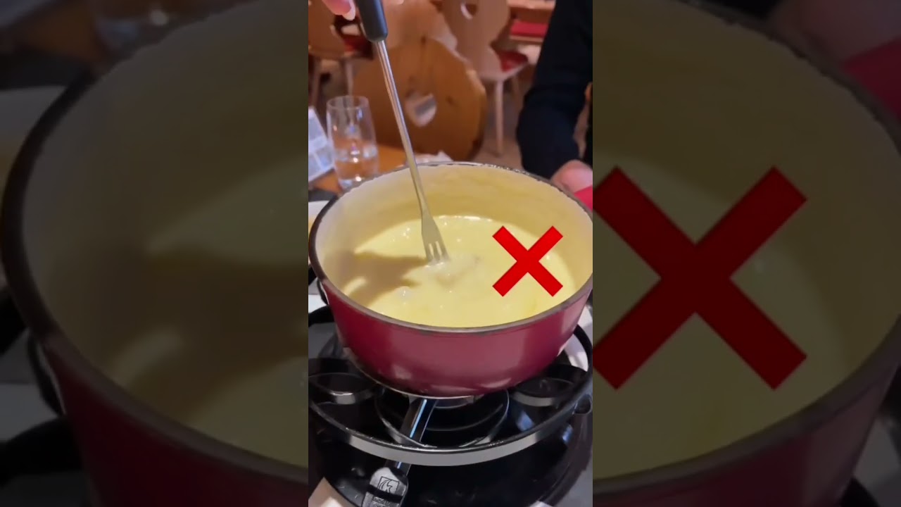 How to Eat Fondue Like the Swiss 🫕