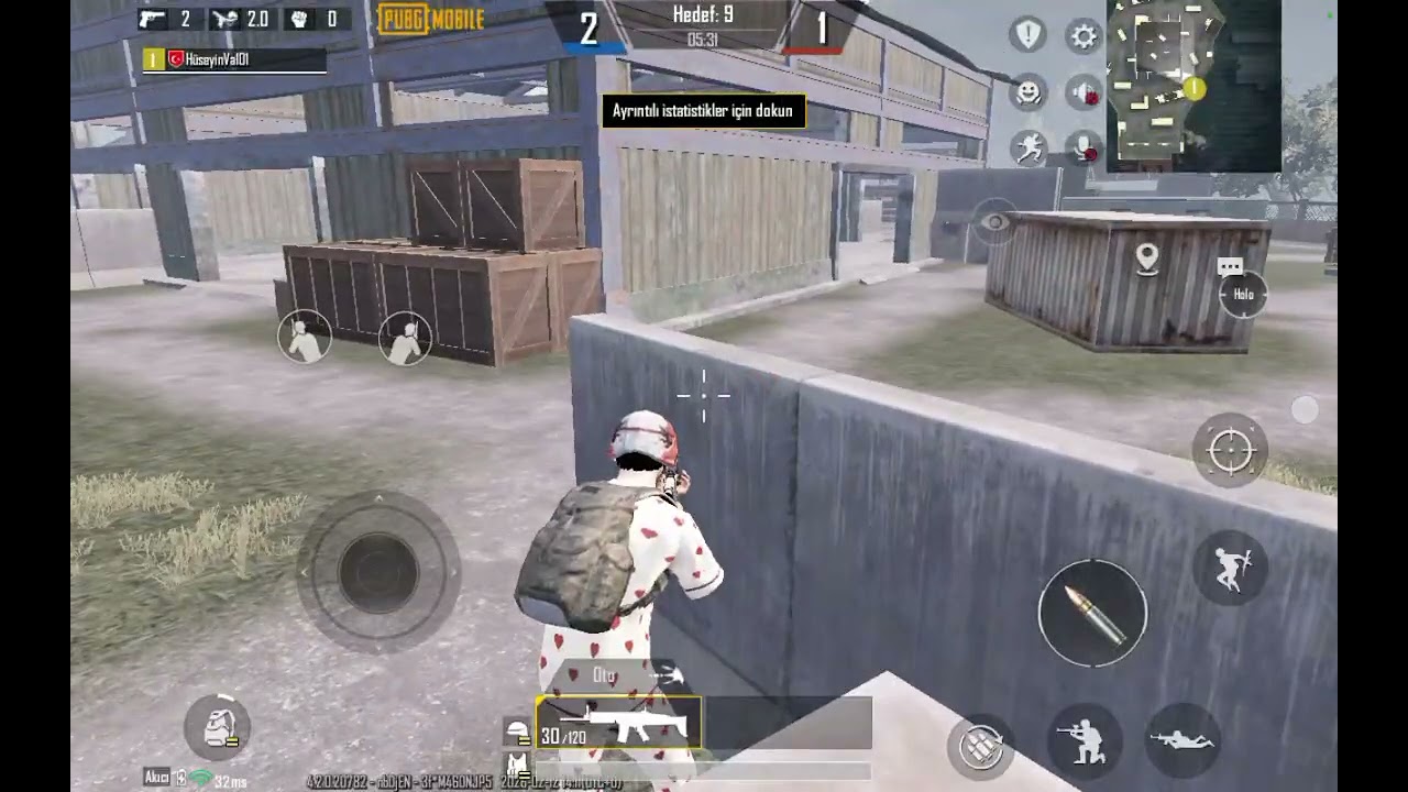 Kuzenle 1 vs1 oynuyoruz pubg mezarcı 