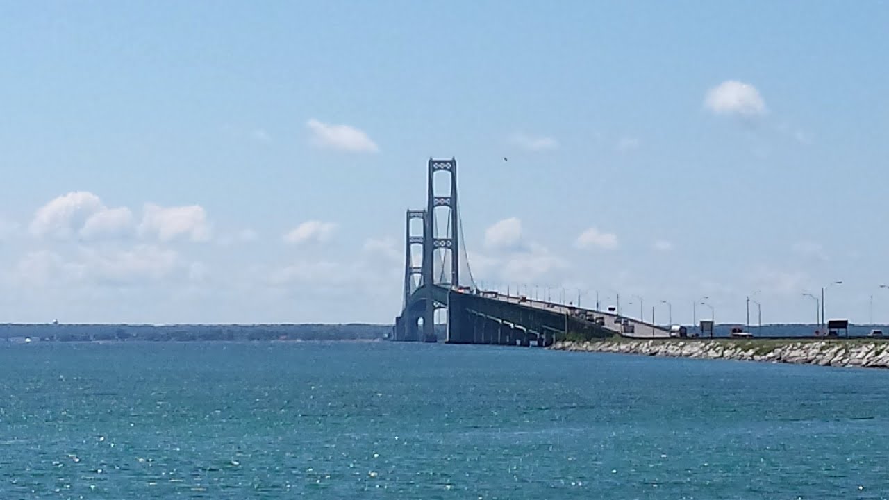 Crossing the Mackinac Bridge