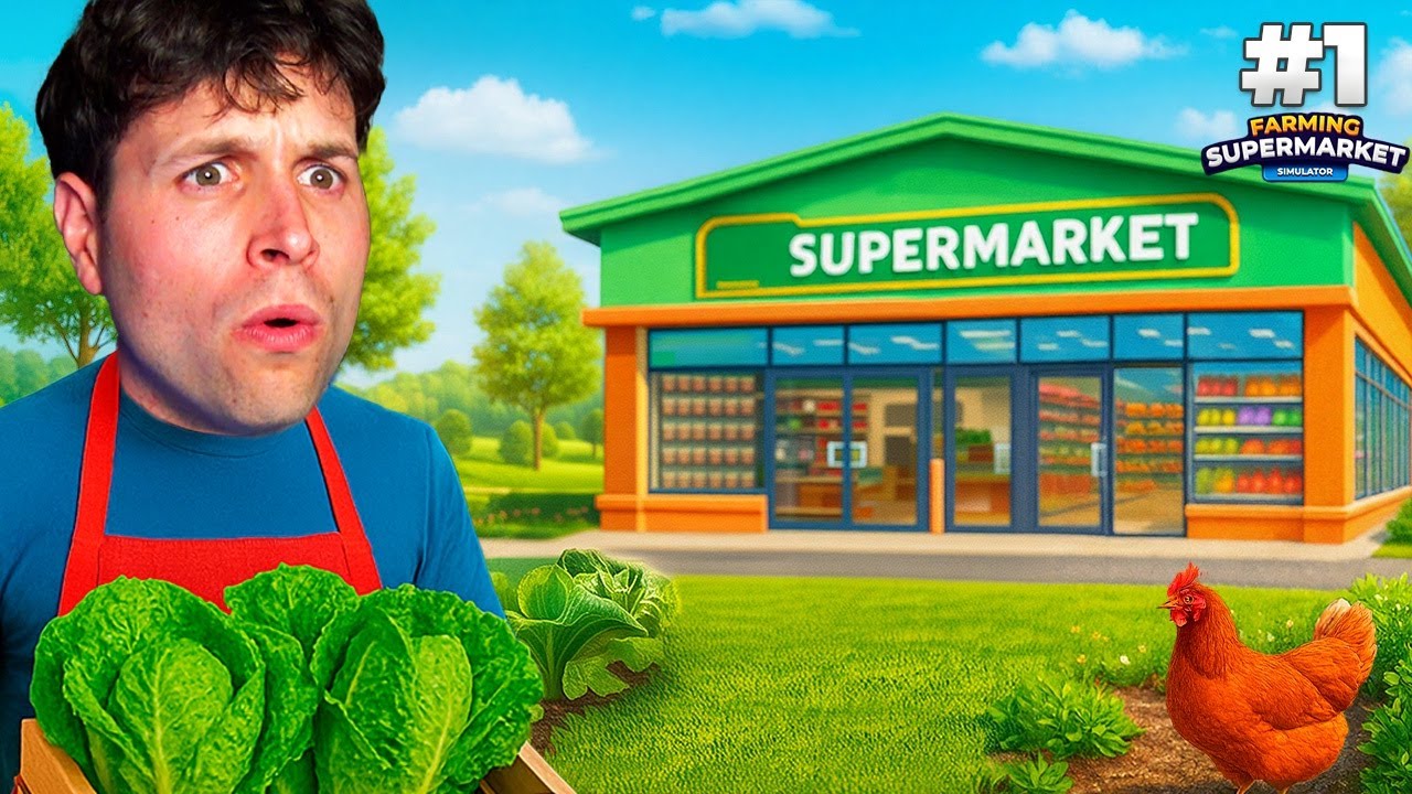 SIMULADOR DE SUPERMERCADO y GRANJA | Farming & Supermarket Simulator