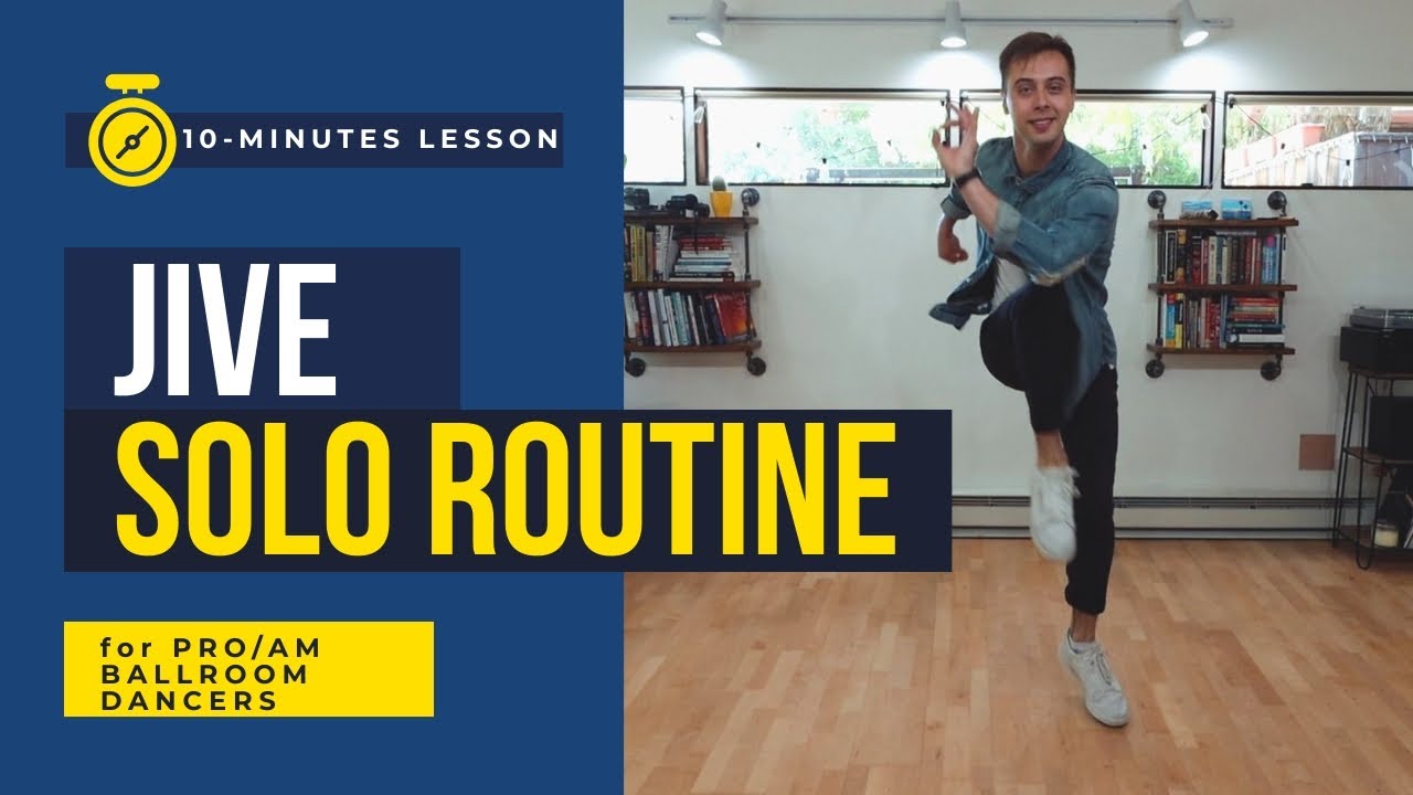 Jive Solo Routine. Full Lesson for Pro/Am Ballroom Dancers
