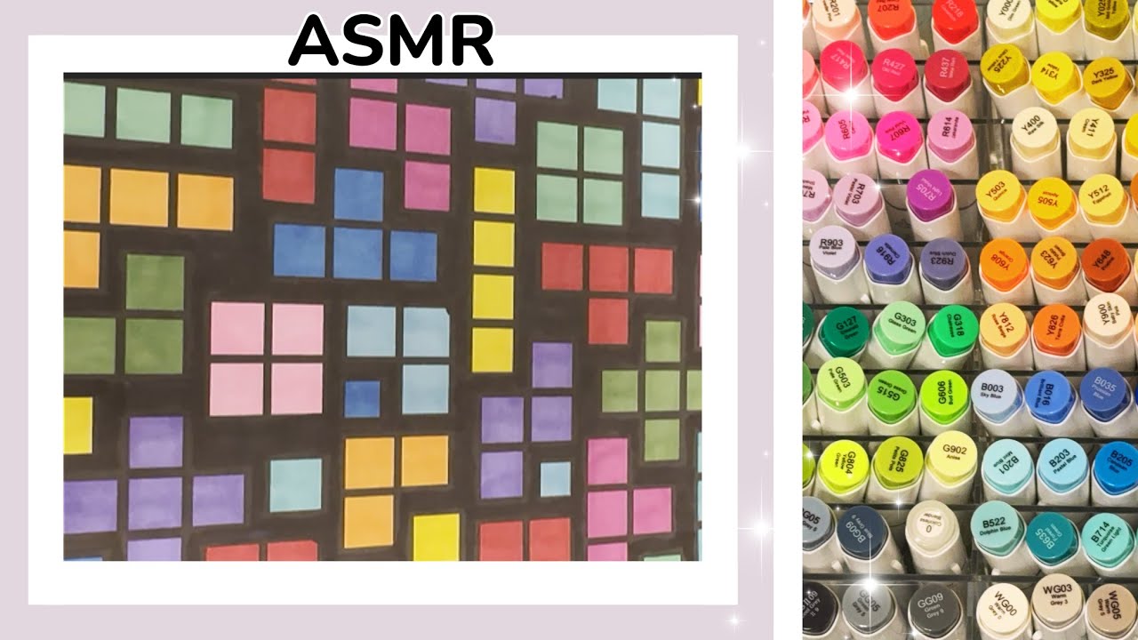 Satisfying ASMR Marker Scratches (No Talk) #shorts #asmr #markers #sleep #mentalhealth #calmdown