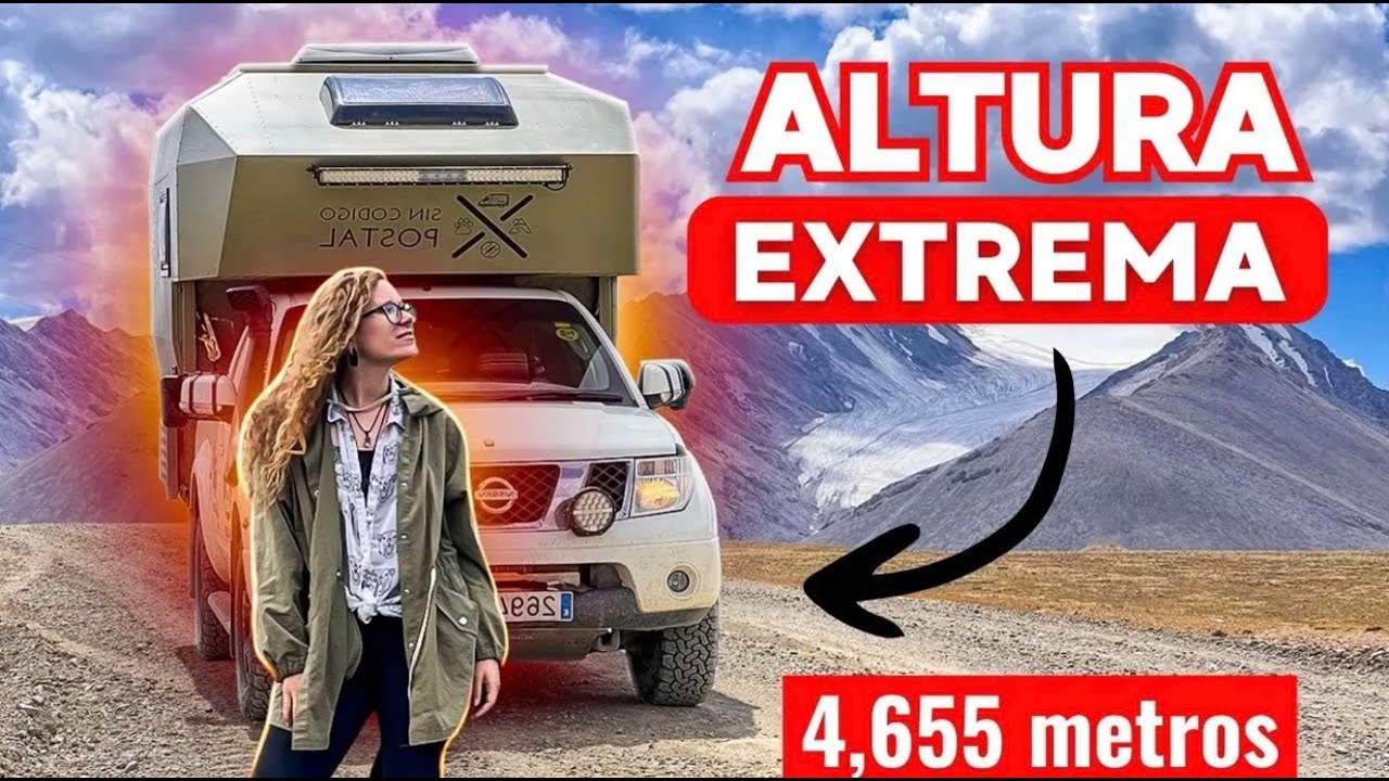 ASÍ es una de las CARRETERAS más ⚠️ PELIGROSAS del PLANETA ⚠️ -  LA RUTA del PAMIR en CAMPER