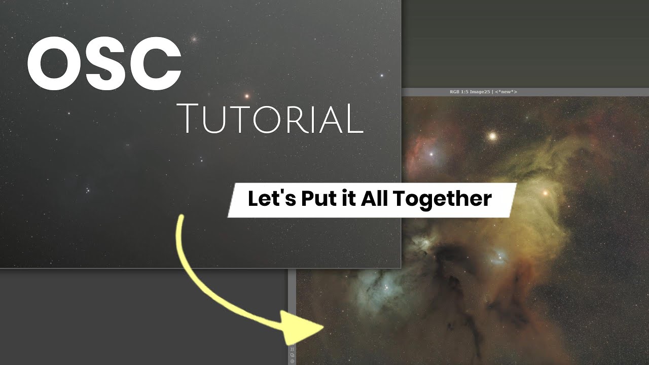 OSC Image Processing Tutorial:  Let's bring all the tools together!