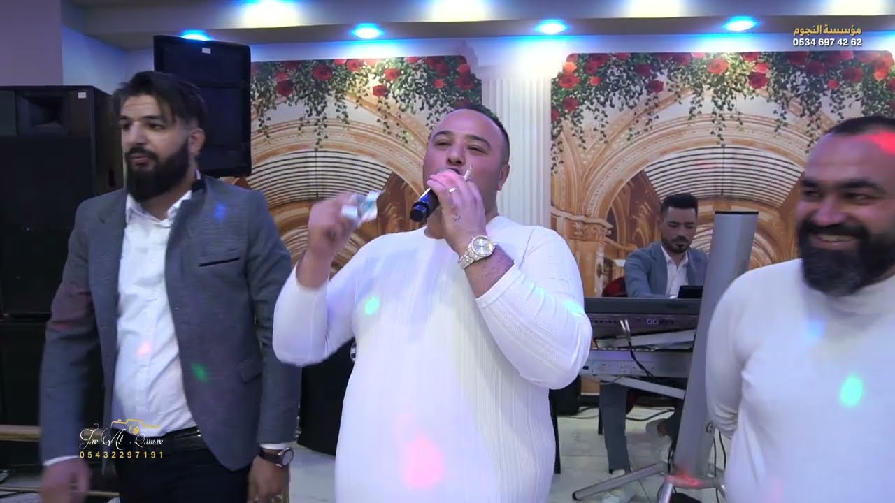 الفنان خالد الاغا افراح عشيرة البوبطوش العريس تركي الخليل ج2