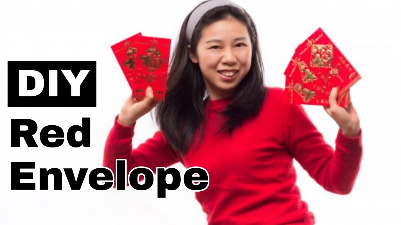 DIY Red Envelope Origami for Chinese New Year | CNY Red Envelope | Rainbowww ​DIY​