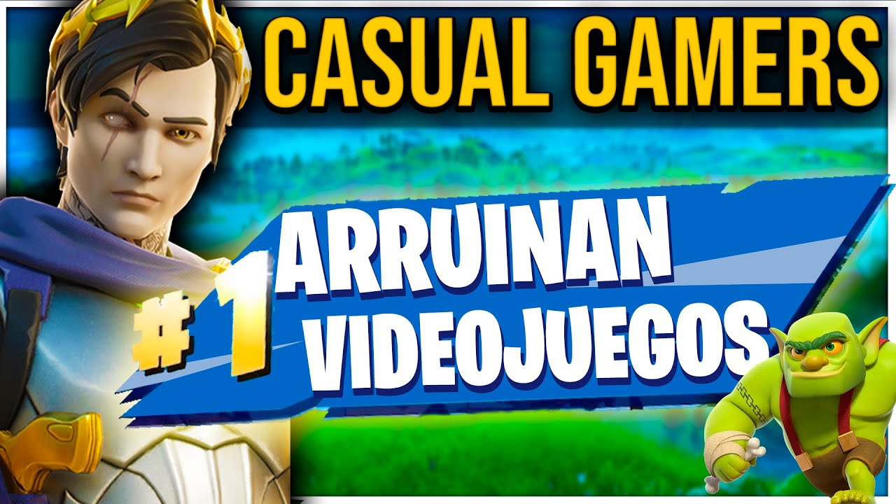 Los CASUAL GAMERS están MATANDO los VIDEOJUEGOS