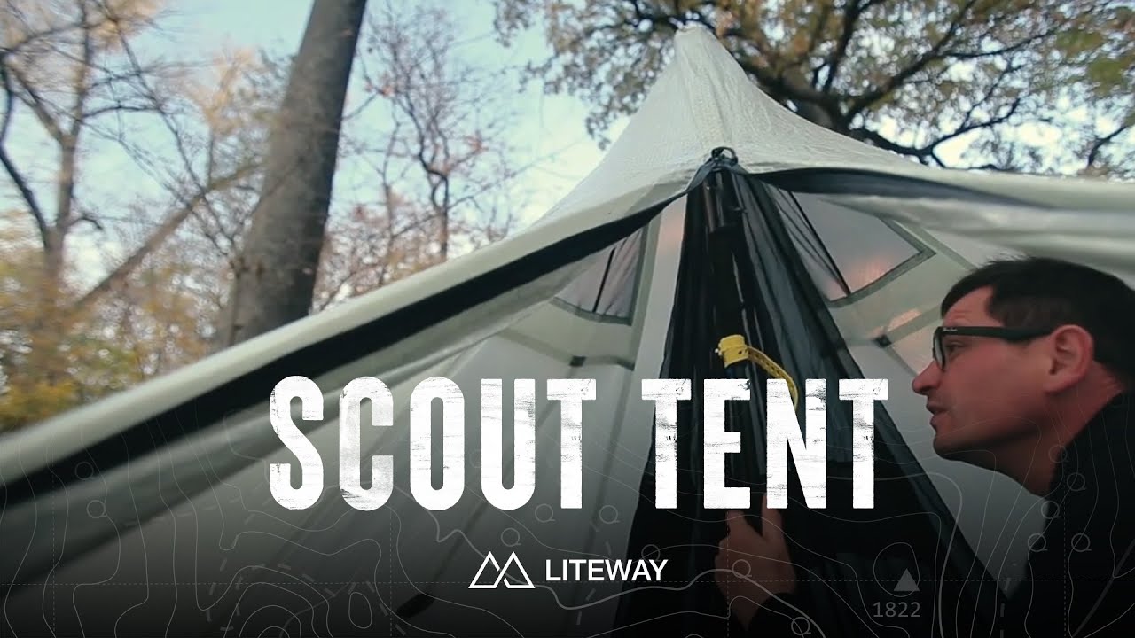 LITEWAY SCOUT TENT 3P - new ultralight shelter
