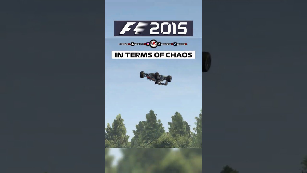 F1 Games with the Best Crash Physics #1 #shorts #f1 #f1shorts