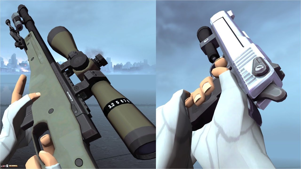 Left 4 Dead 2 Dead Fortress Team Fortress 2 TF2 All Weapons Reload Animation Mod Collection