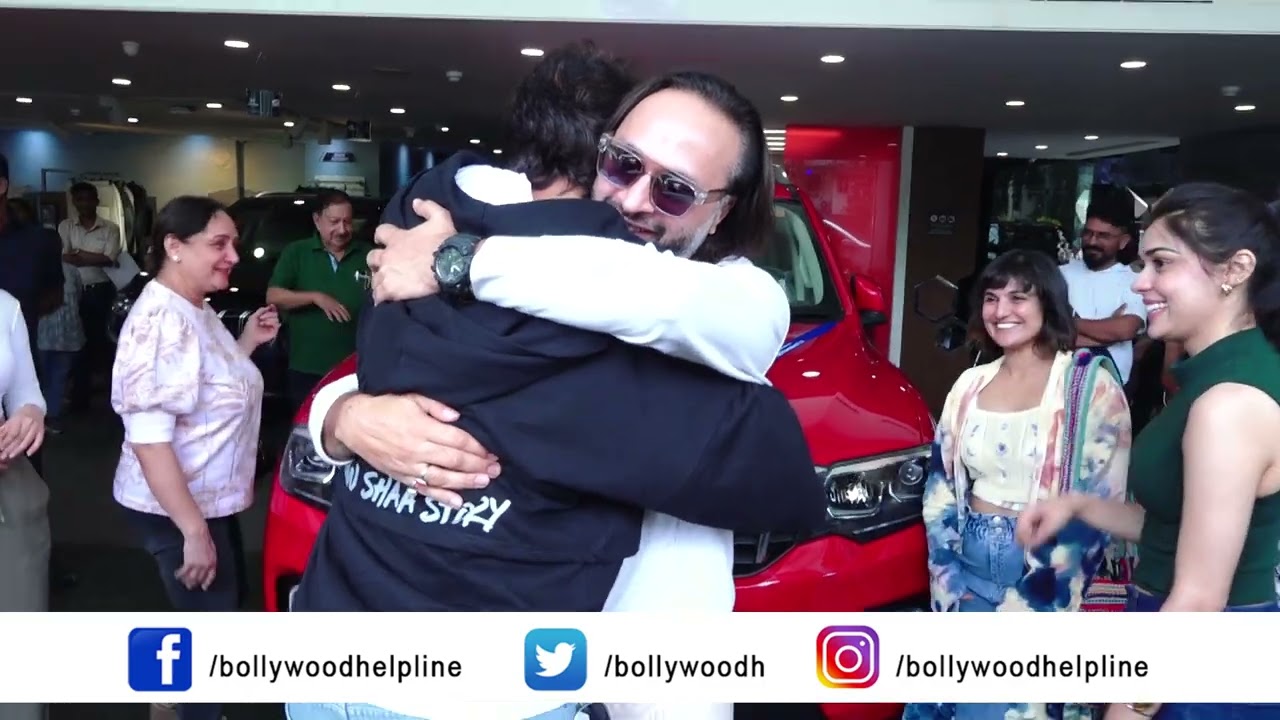Actor Shalin Bhanot Will Be Spotted With The Cast Of Bekaboo As He Goes For The Delievery Of New Car