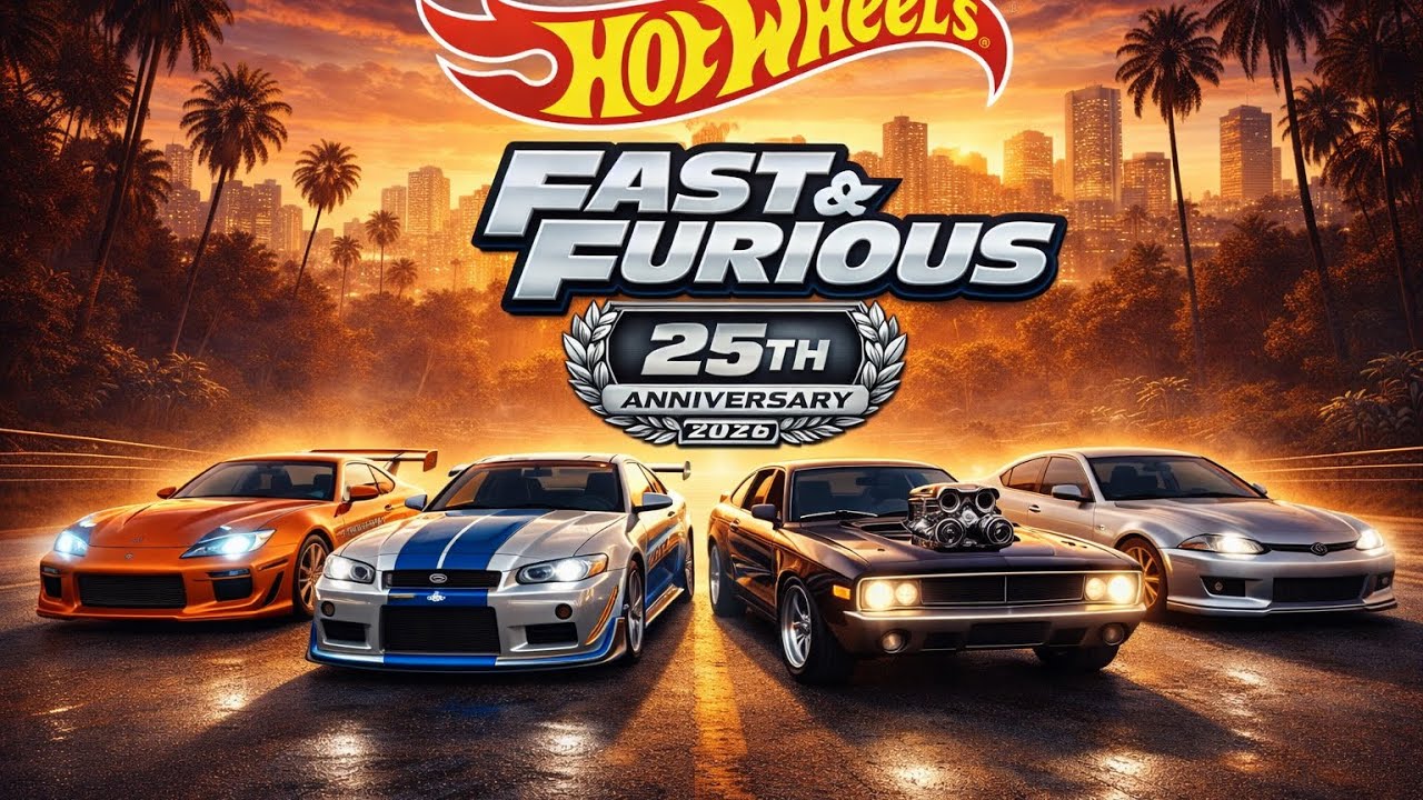 Hot Wheels Fast & Furious 25th Anniversary (2026) Unboxing 🔥 Full Set!