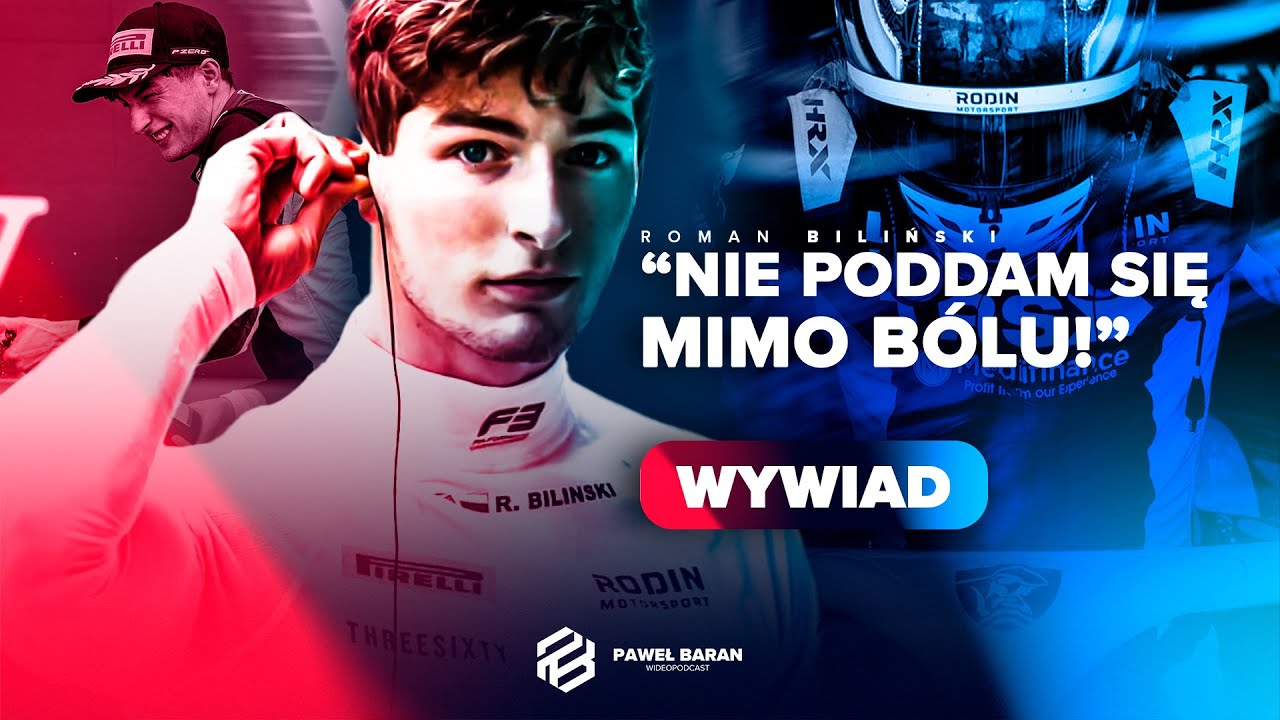 OD WYPADKU DO PODIUM F3! ZŁAMAŁ KRĘGOSŁUP, ALE WR&Oacute;CIŁ DO ŚCIGANIA | ROMAN BILIŃSKI | WYWIAD