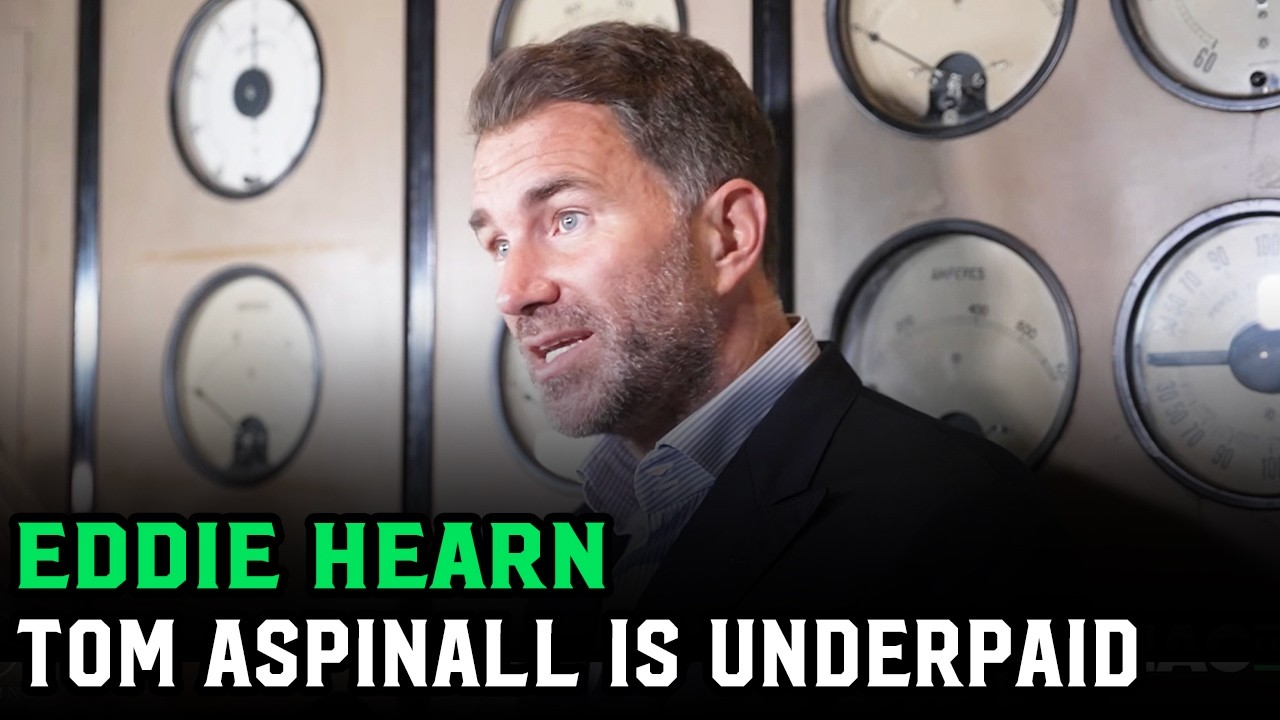 Eddie Hearn talks Tom Aspinall signing, UFC Fighter Pay & More