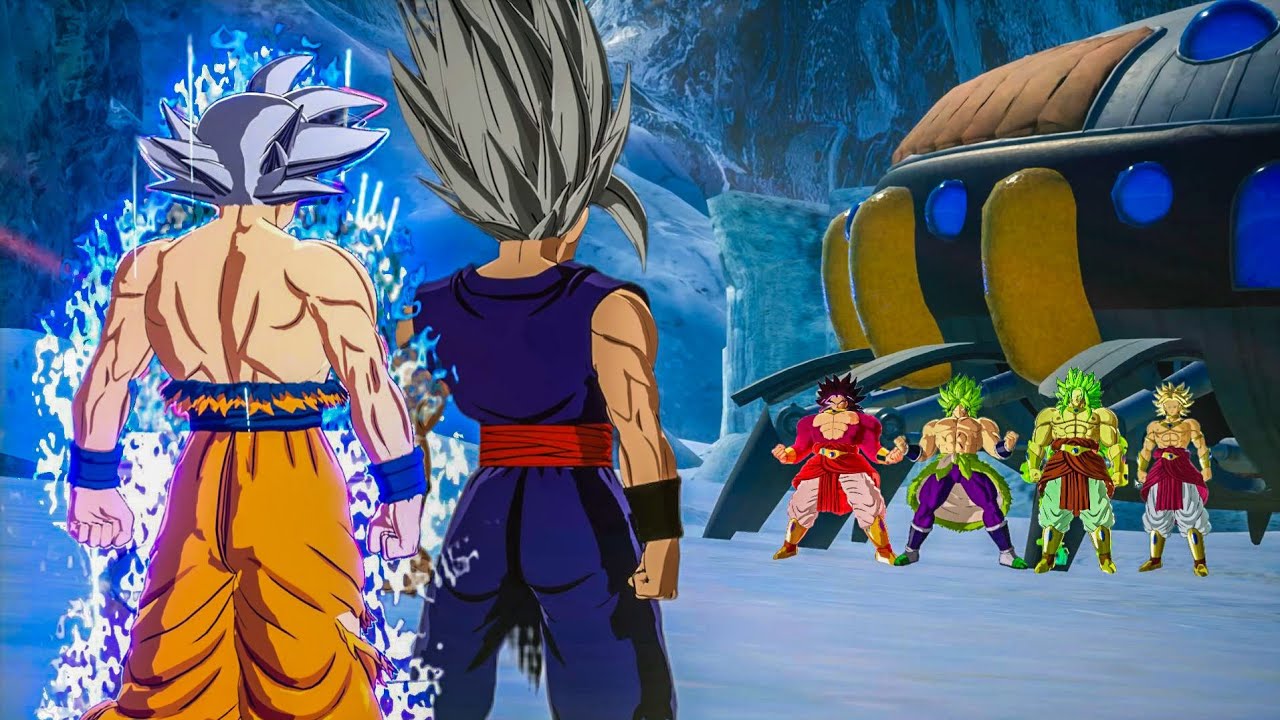 Ultra Father & Son Vs Broly Variations! Dragon Ball Sparking Zero