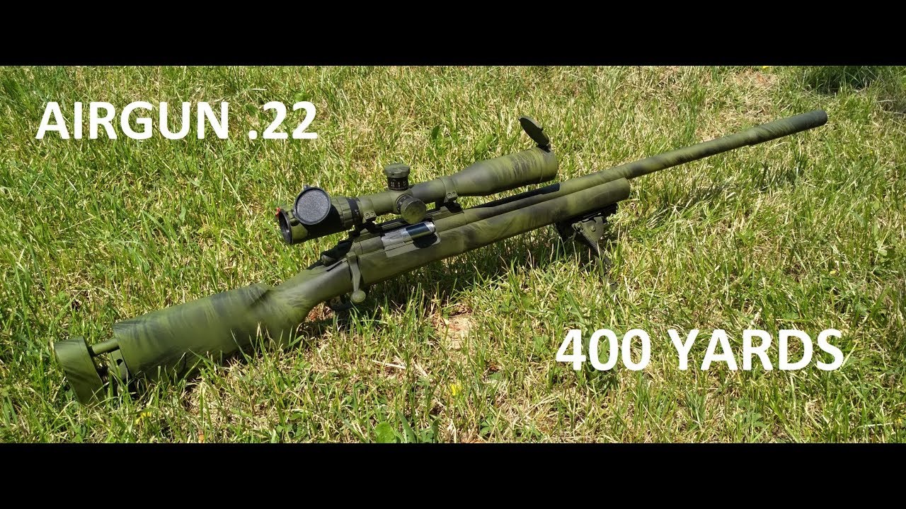 Introduction M24 Airgun and 400 Yards shoting