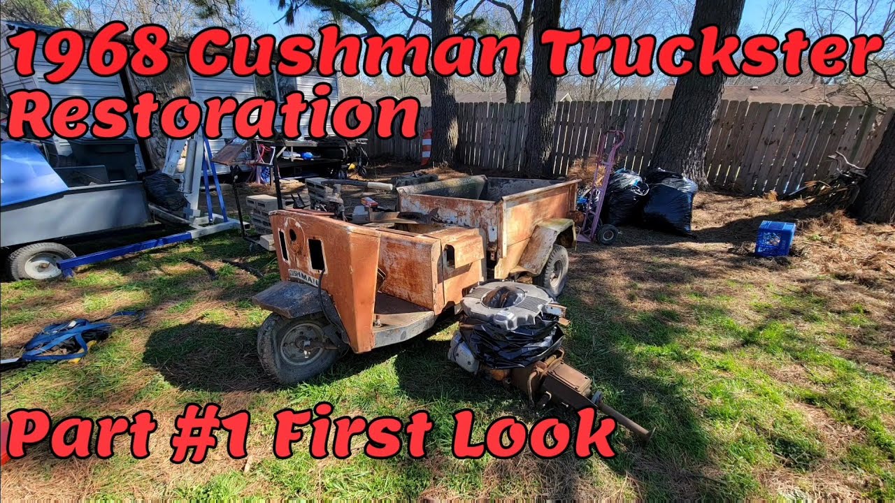 1965 Cushman Truckster Restoration Part #1 First Look