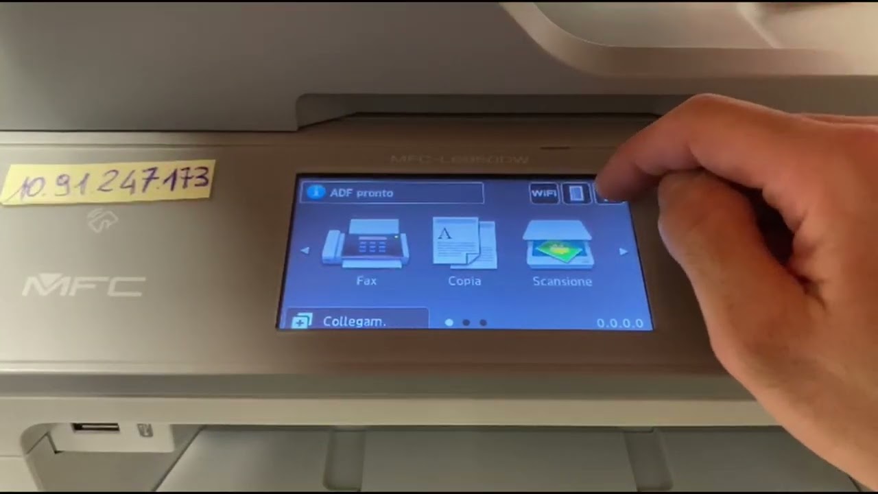 come sostituire e azzerare il tamburo della brother mfc-l 6950 series