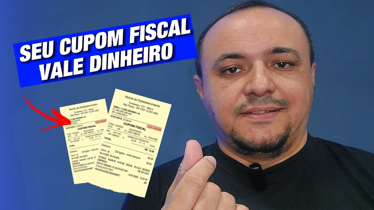 SEU CUPOM FISCAL VALE DINHEIRO 🤑🤑