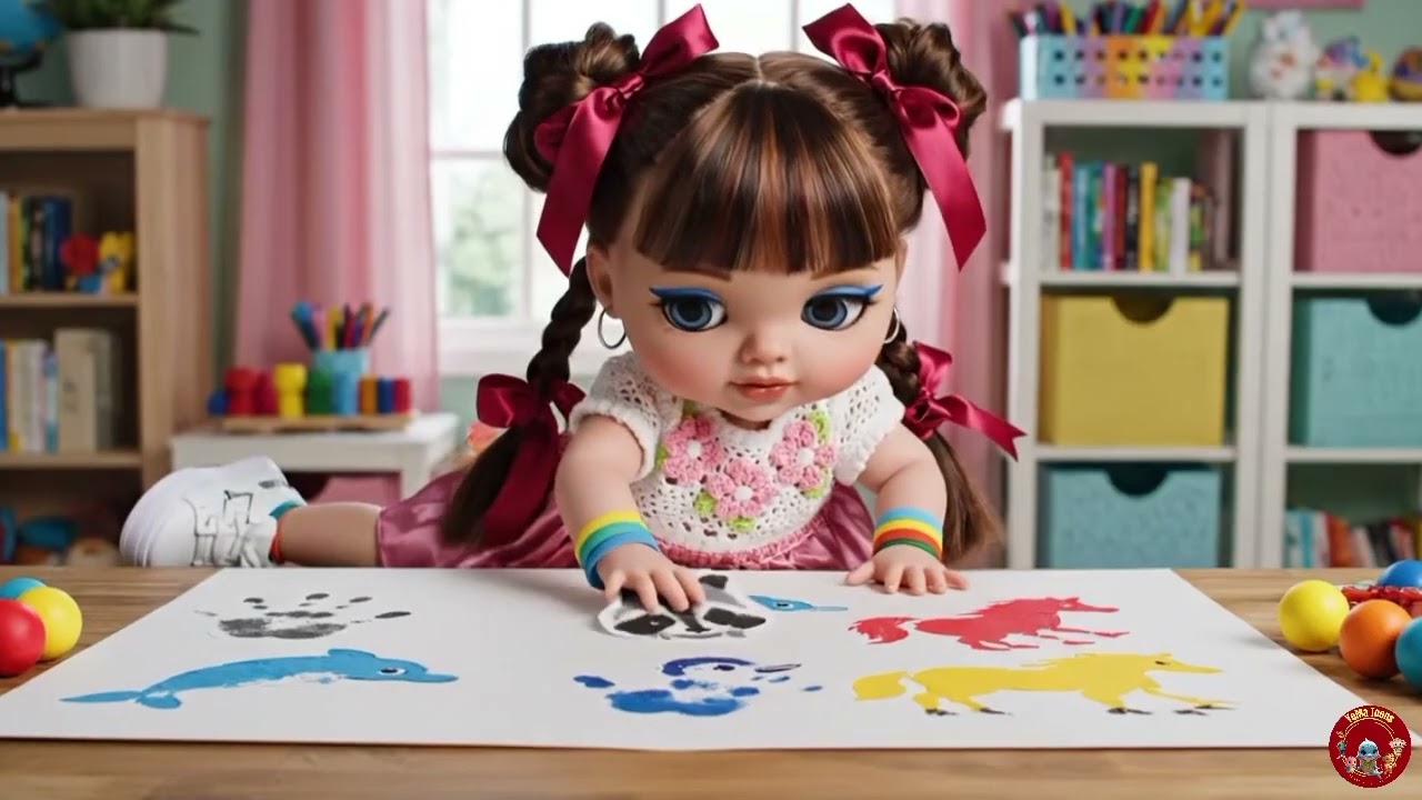 Italian | L'Arte delle Impronte di Mano di Ella | Ella’s Handprint Art