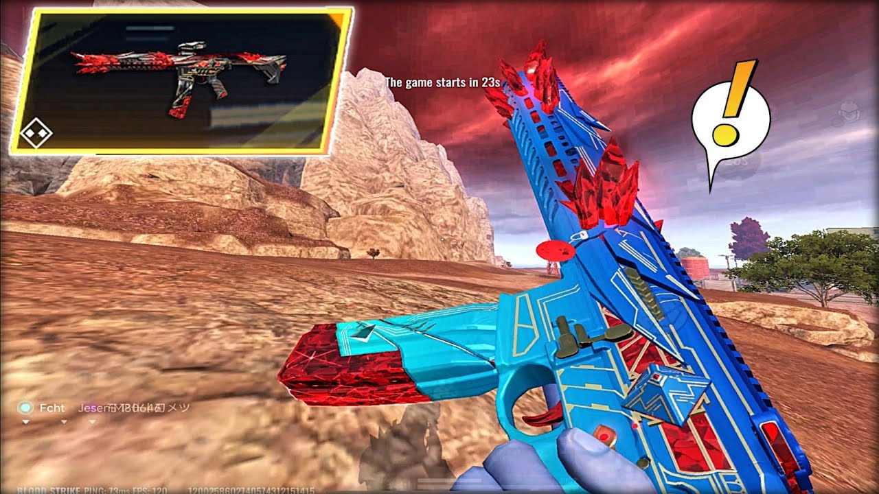 new *ULTRA* MCX Bloodcryst - Blood Strike Gameplay!