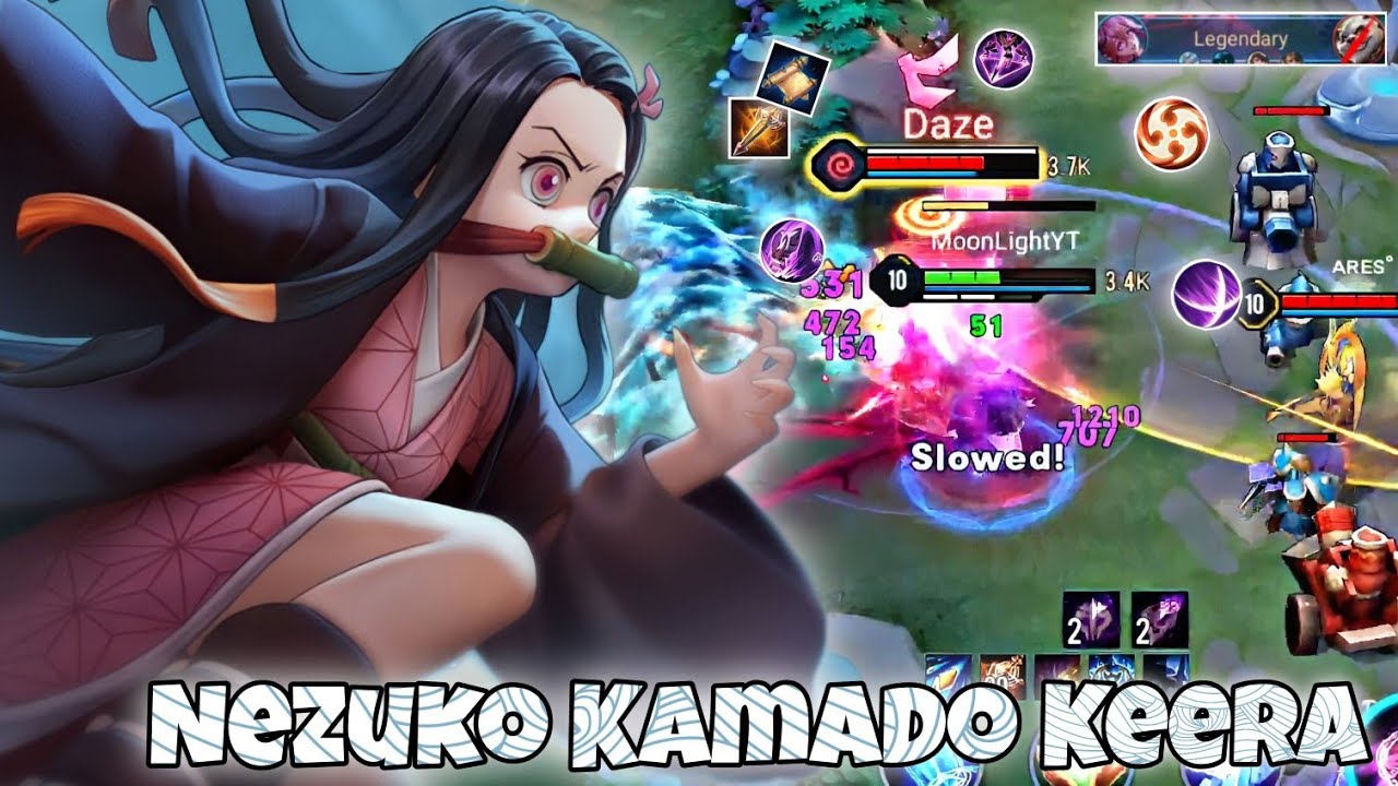 Keera / Nezuko Kamado New Skin Jungle Pro Gameplay | AoV x Demon Slayer | Arena of Valor Li&ecirc;n Qu&acirc;n