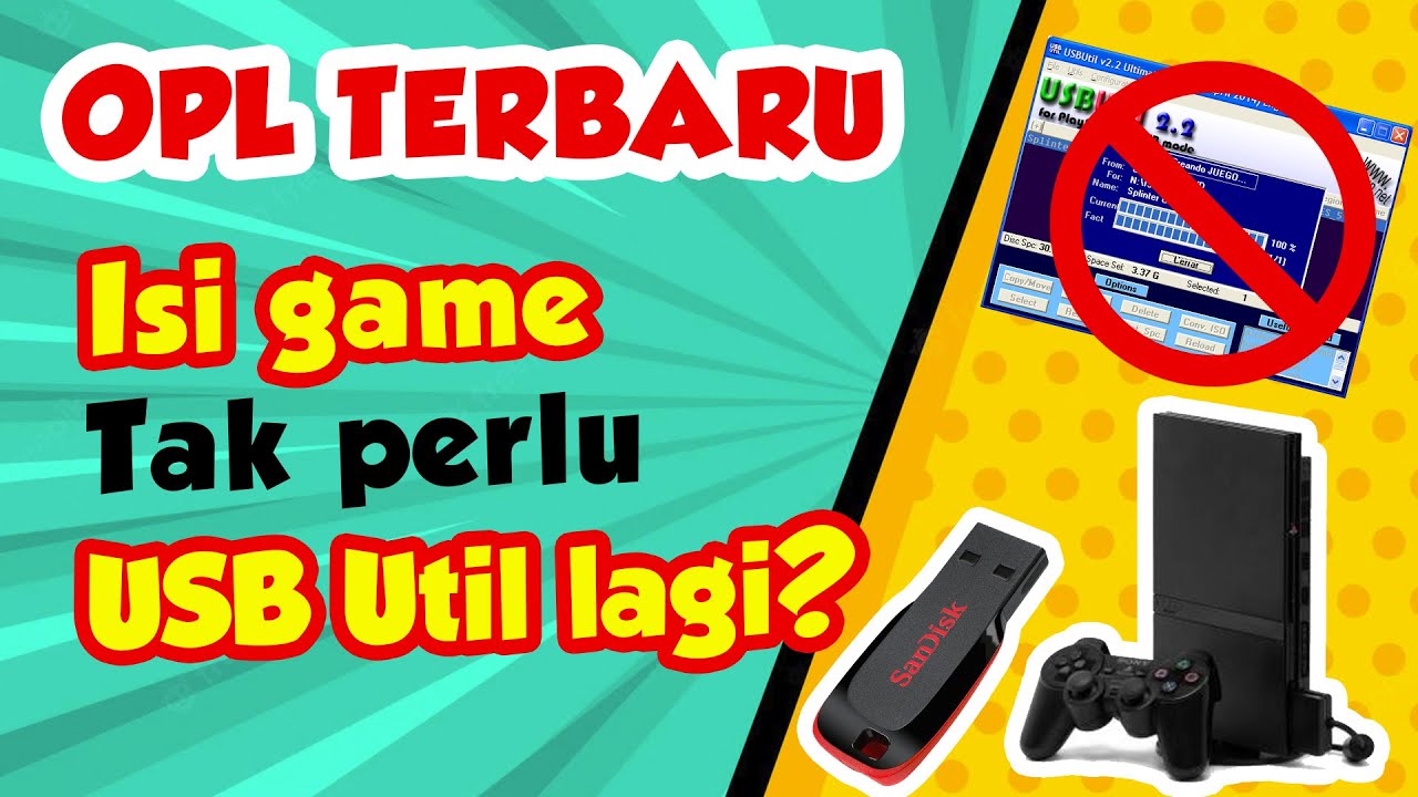 Pembuktian OPL Terbaru Support Format EXFAT PS2