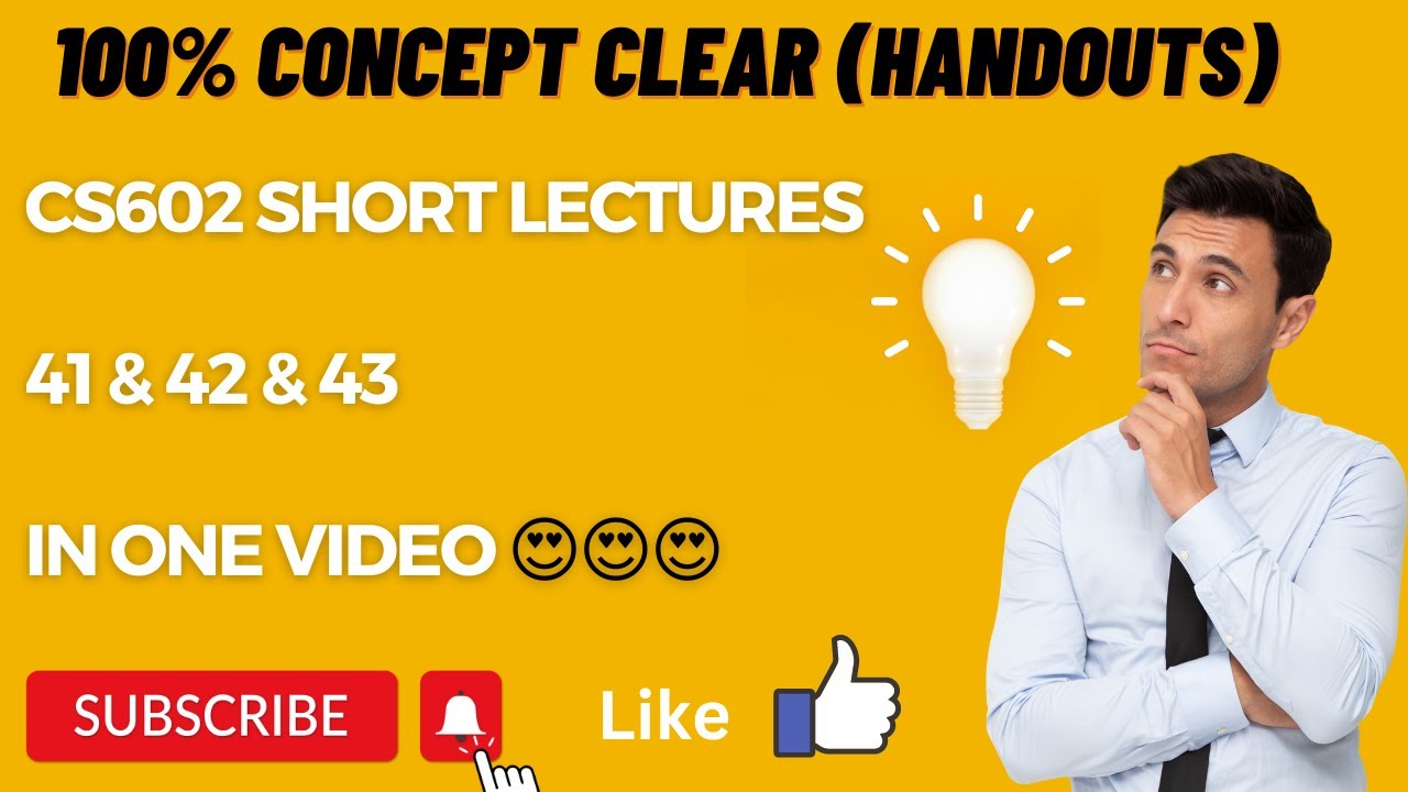 CS602 Complete Short Lecture 41 & 42 & 43 😍| Computer Graphics | VU Short Lecture By Samran Haider